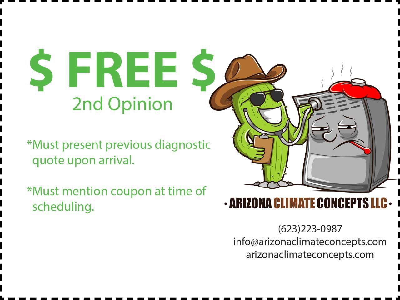 Free Second Opinion Coupon